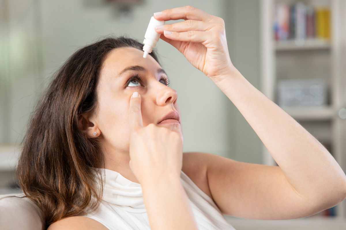 occhi secchi, i sintomi del melanoma