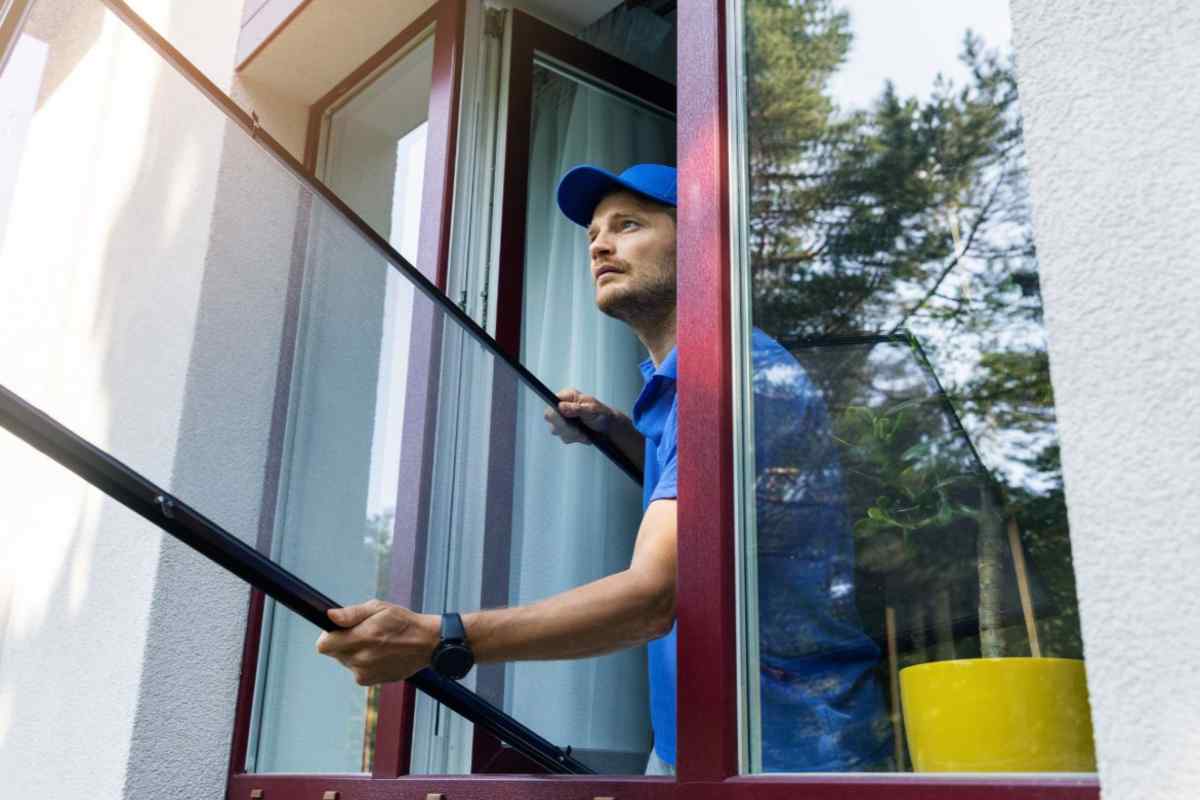 installare zanzariera