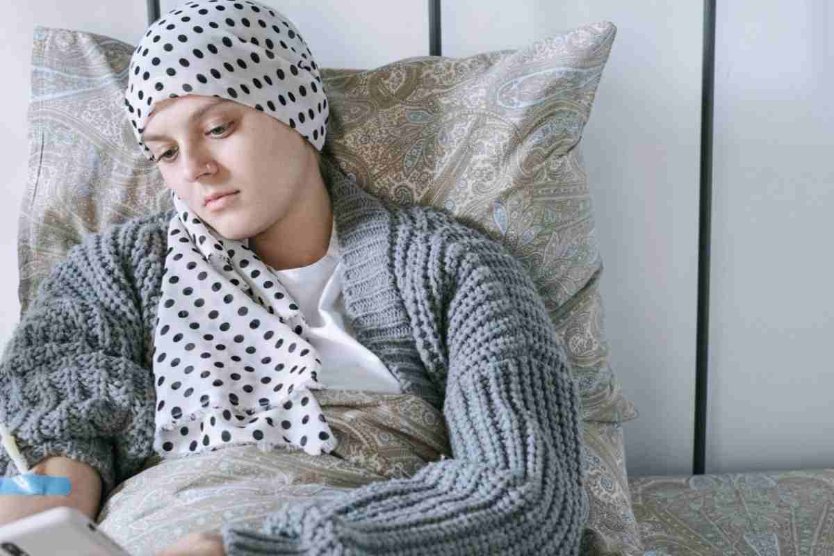 persona che combatte il cancro