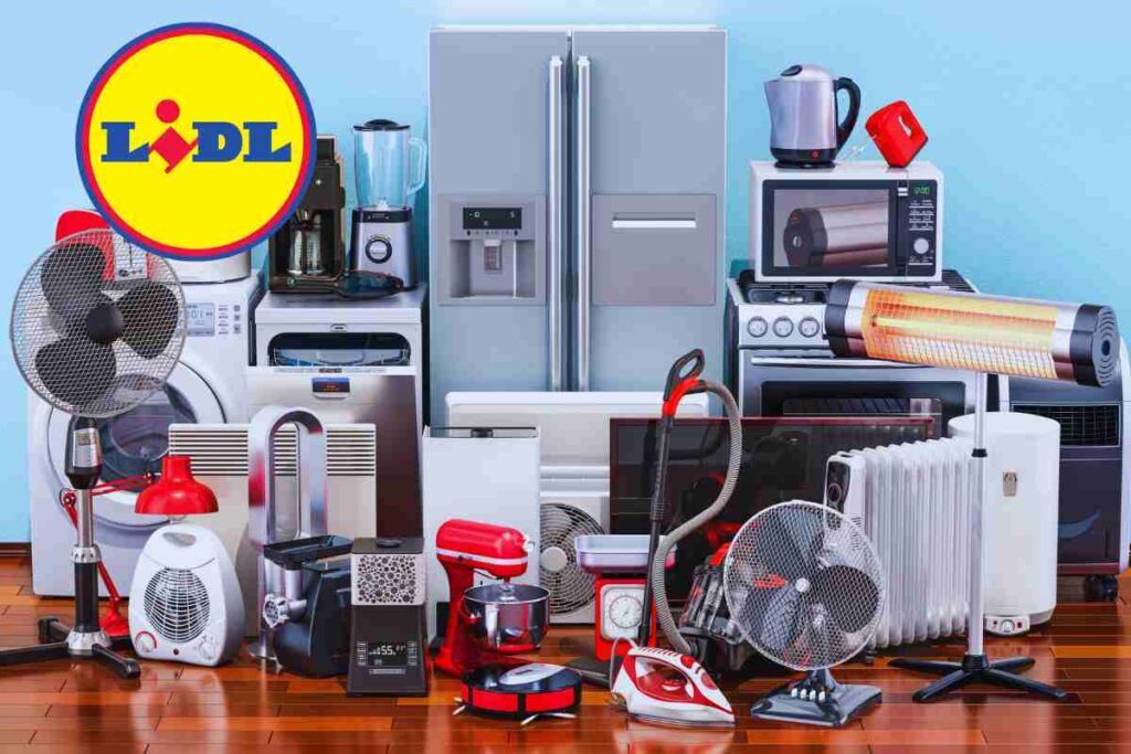 Lidl, elettrodomestici e accessori top a prezzi mai visti